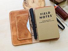 Load image into Gallery viewer, Signature Line: Badalassi Carlo Natural Waxy Field Notes Cover

